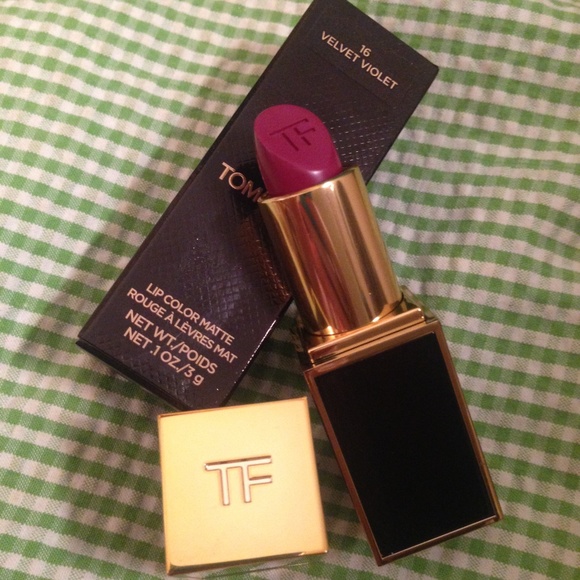 FULL SIZE NWT TOM FORD VELVET VIOLET LIPSTICK - Picture 1 of 6
